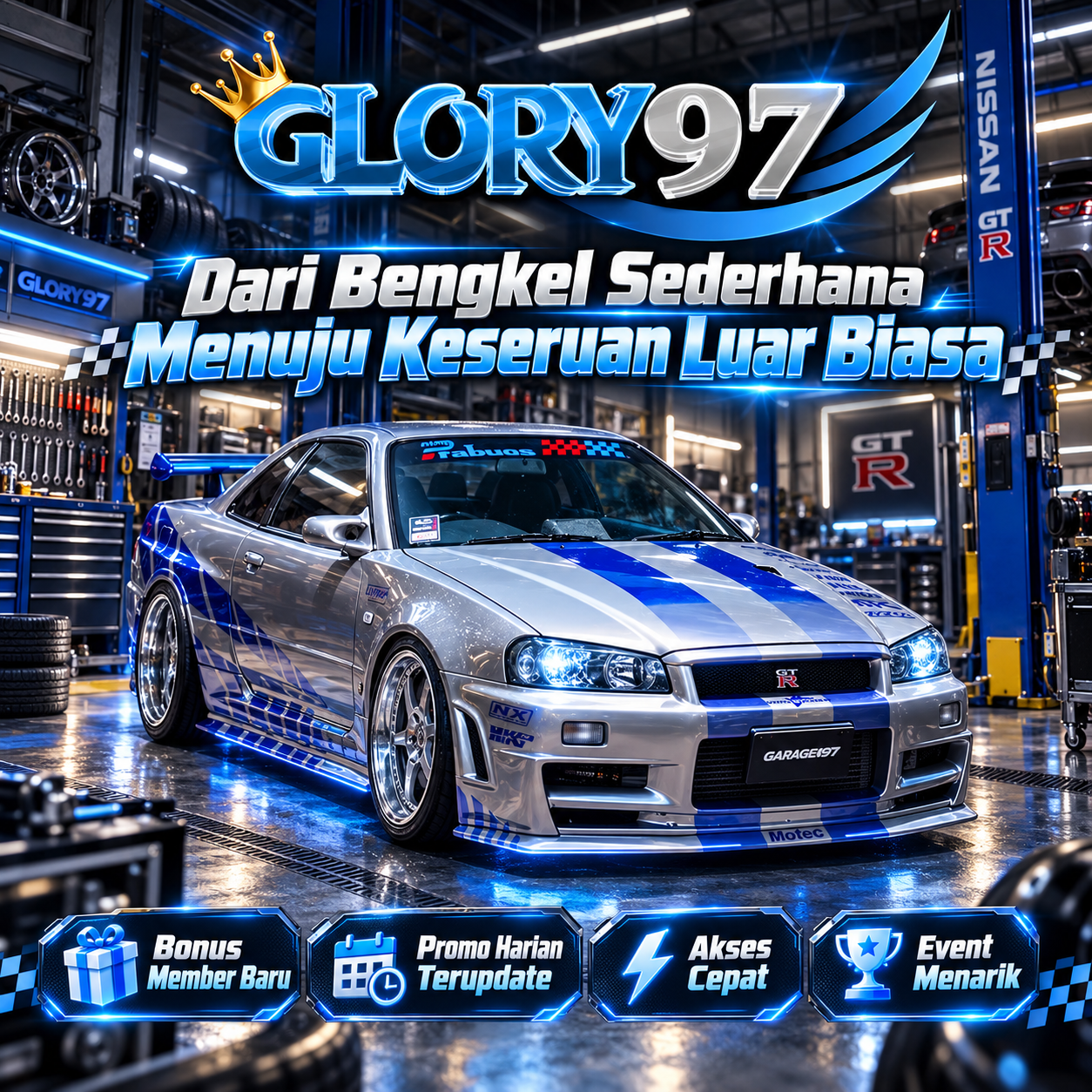 Banner Slot Online GLORY97